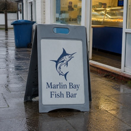 Custom a-frame signs for small business